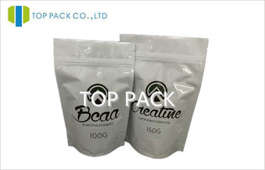 Protein Powder AL / PE Opakowanie ekologiczne, torba Stand Up z zamkiem 100g / 150g